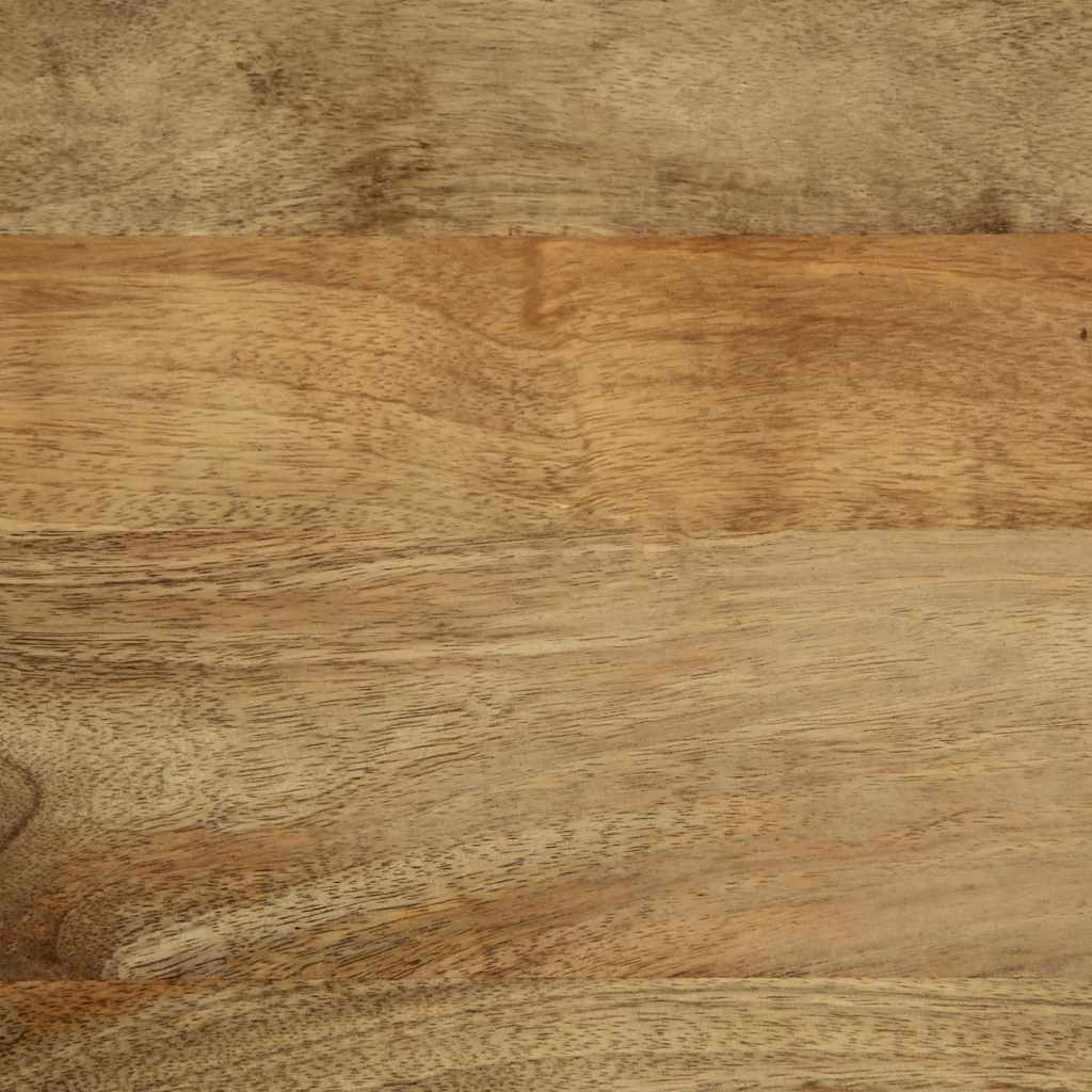 vidaXL Móvel de TV 100x33x46 cm madeira de mangueira maciça castanho