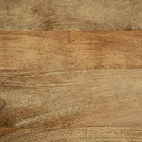 vidaXL Móvel de TV 100x33x46 cm madeira de mangueira maciça castanho