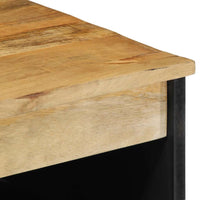 vidaXL Aparador castanho 60x33x75 cm madeira de mangueira maciça