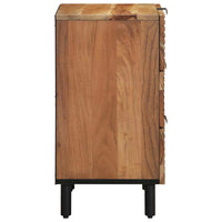 vidaXL Armário de Cabeceira com gaveta Castanho 50 x 33 x 62 cm