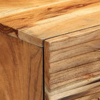 vidaXL Armário de Cabeceira com gaveta Castanho 50 x 33 x 62 cm