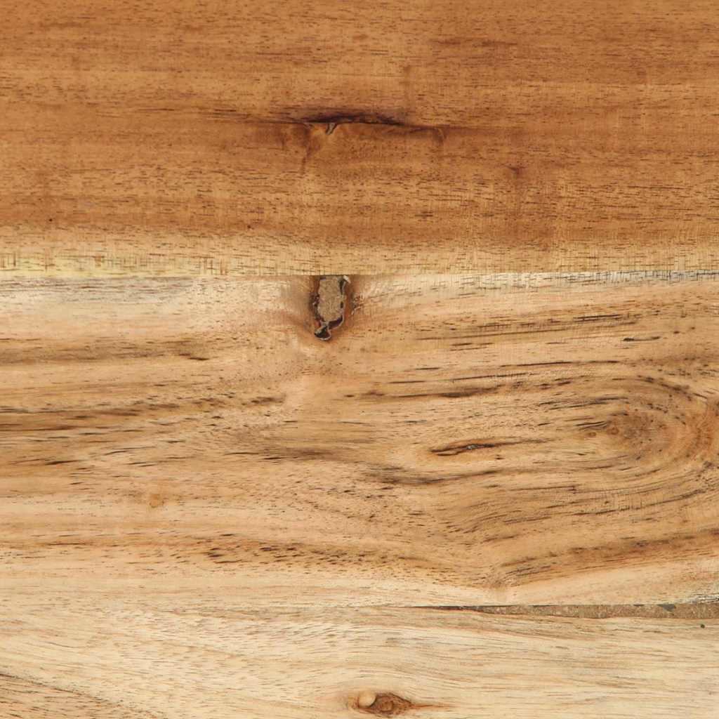 vidaXL Buffê Natural 60 x 33,5 x 100 cm Madeira Sólida de Acácia
