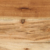 vidaXL Buffê Natural 60 x 33,5 x 100 cm Madeira Sólida de Acácia