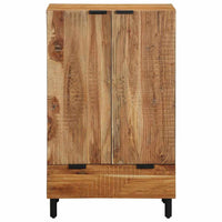 vidaXL Buffê Natural 60 x 33,5 x 100 cm Madeira Sólida de Acácia