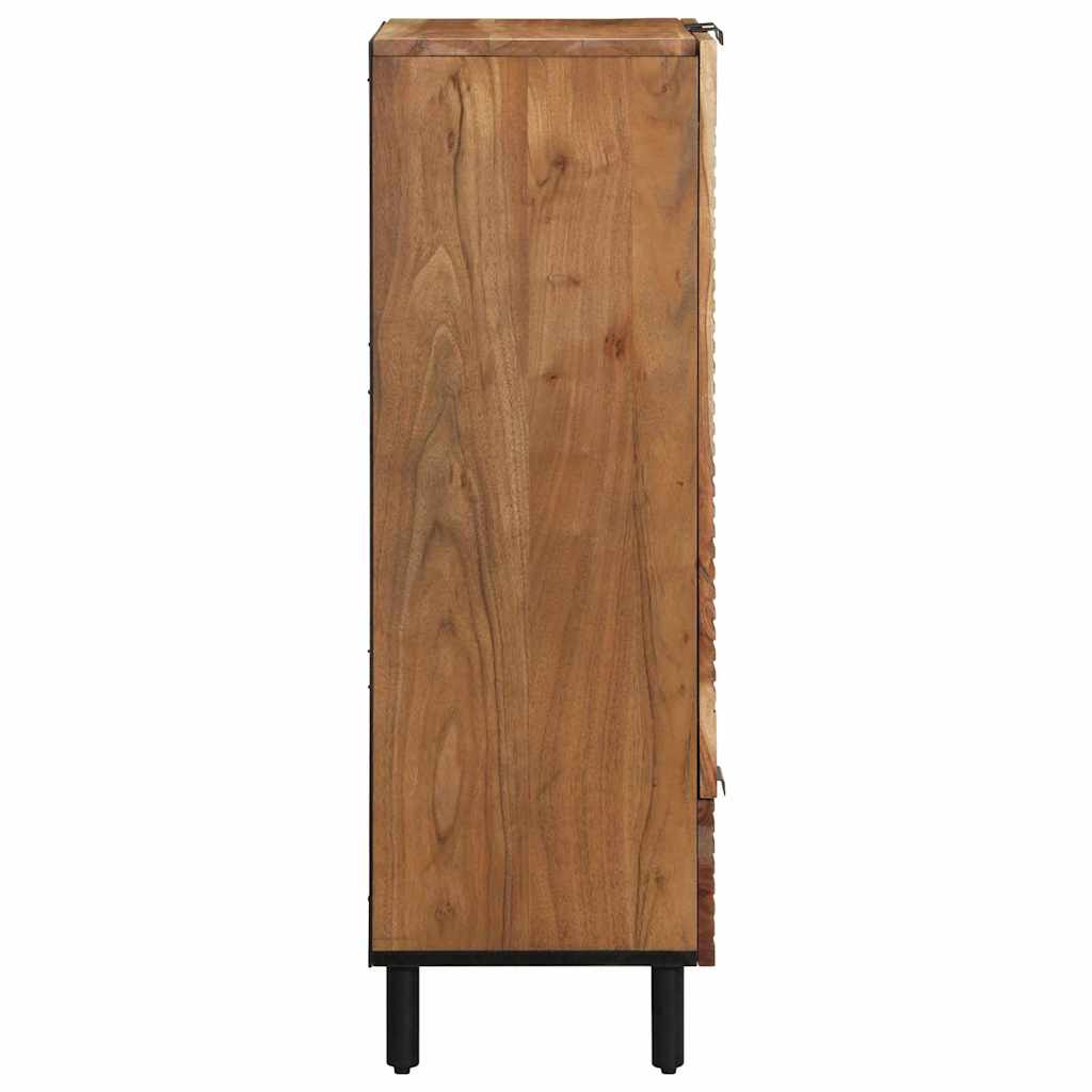vidaXL Buffê Natural 60 x 33,5 x 100 cm Madeira Sólida de Acácia