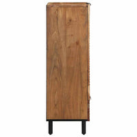 vidaXL Buffê Natural 60 x 33,5 x 100 cm Madeira Sólida de Acácia