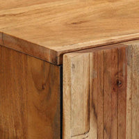 vidaXL Buffê Natural 60 x 33,5 x 100 cm Madeira Sólida de Acácia