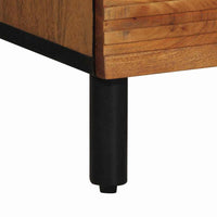 vidaXL Buffê Natural 60 x 33,5 x 100 cm Madeira Sólida de Acácia