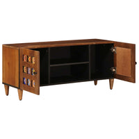 vidaXL Gabinete para TV com prateleira Nogueira 105 x 33 x 46 cm