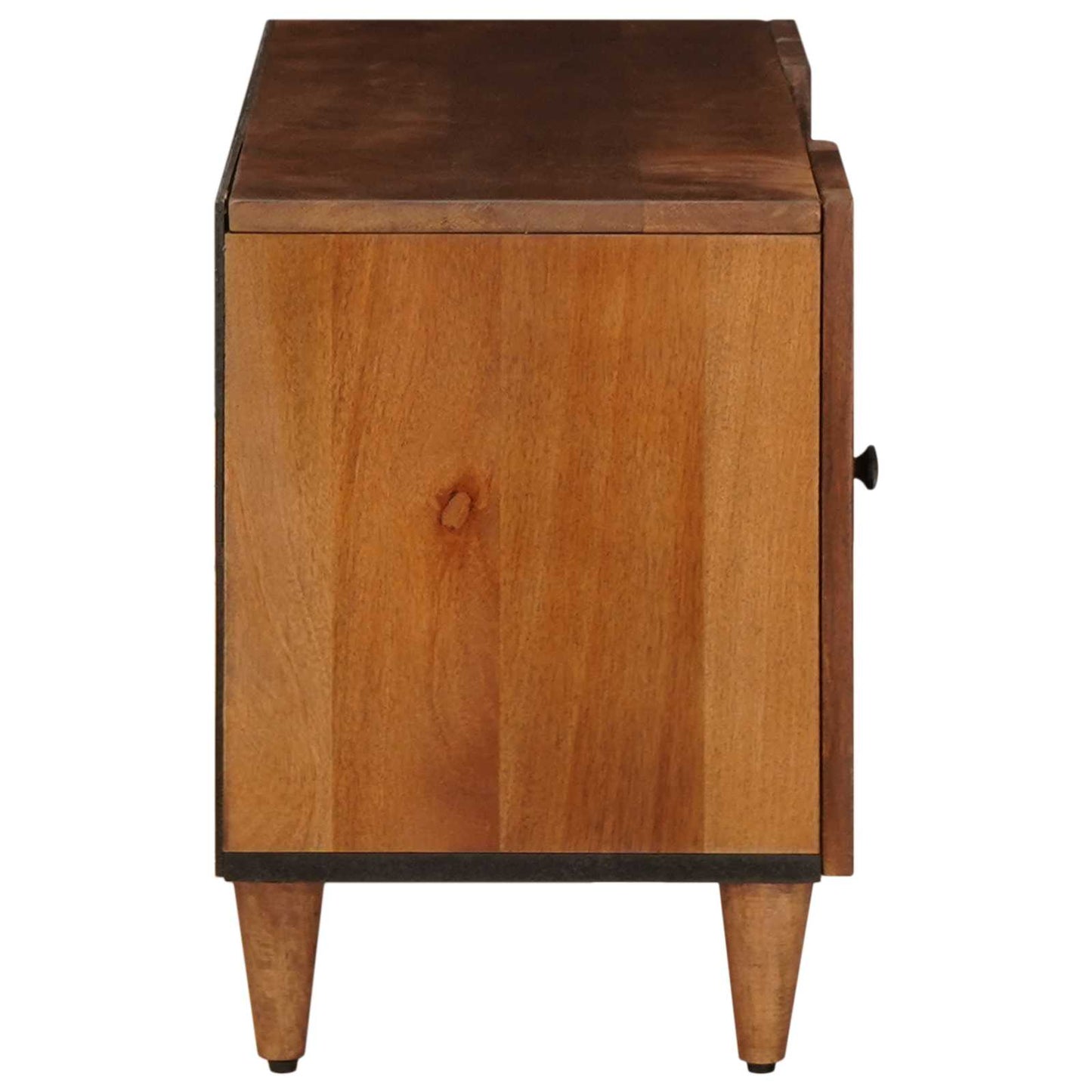 vidaXL Gabinete para TV com prateleira Nogueira 105 x 33 x 46 cm