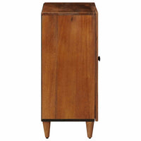 vidaXL Buffet Nogueira 60 x 33 x 75 cm Madeira de manga maciça