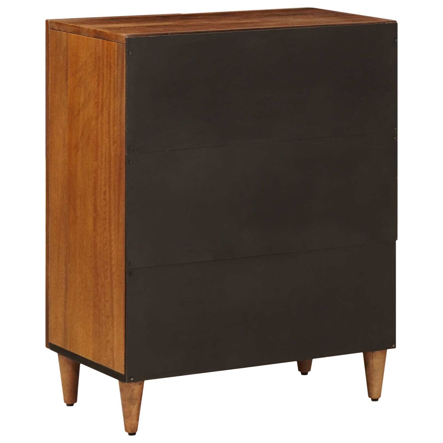 vidaXL Buffet Nogueira 60 x 33 x 75 cm Madeira de manga maciça