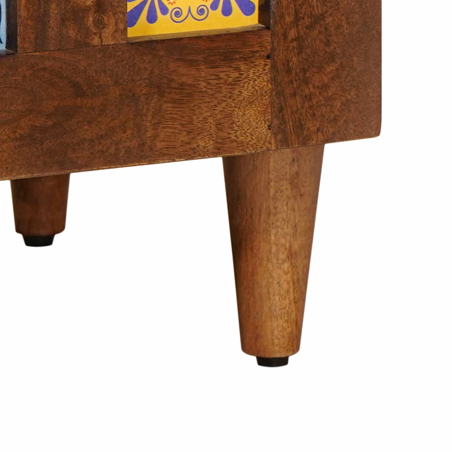 vidaXL Buffet Nogueira 60 x 33 x 75 cm Madeira de manga maciça