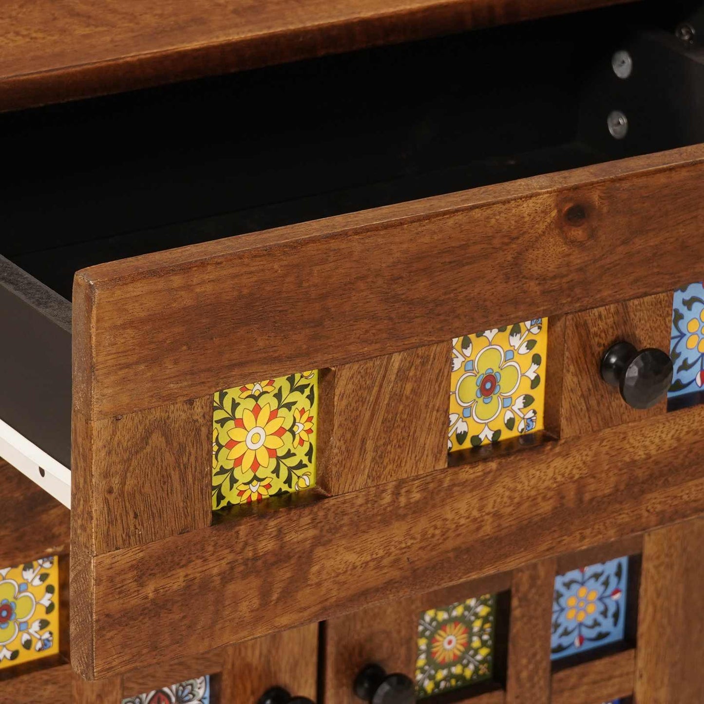 vidaXL Armário de Cabeceira com gaveta Castanho 50 x 33 x 60 cm