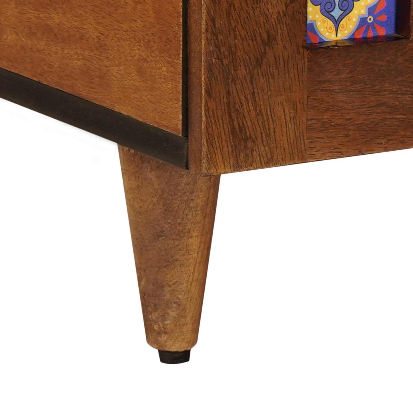 vidaXL Mesa de centro Castanho 100 x 54 x 40 cm