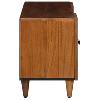 vidaXL Gabinete para TV com gaveta com porta Nogueira 105 x 33 x 46 cm