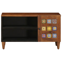 vidaXL Gabinete para TV com armazenamento Nogueira 80 x 33 x 46 cm