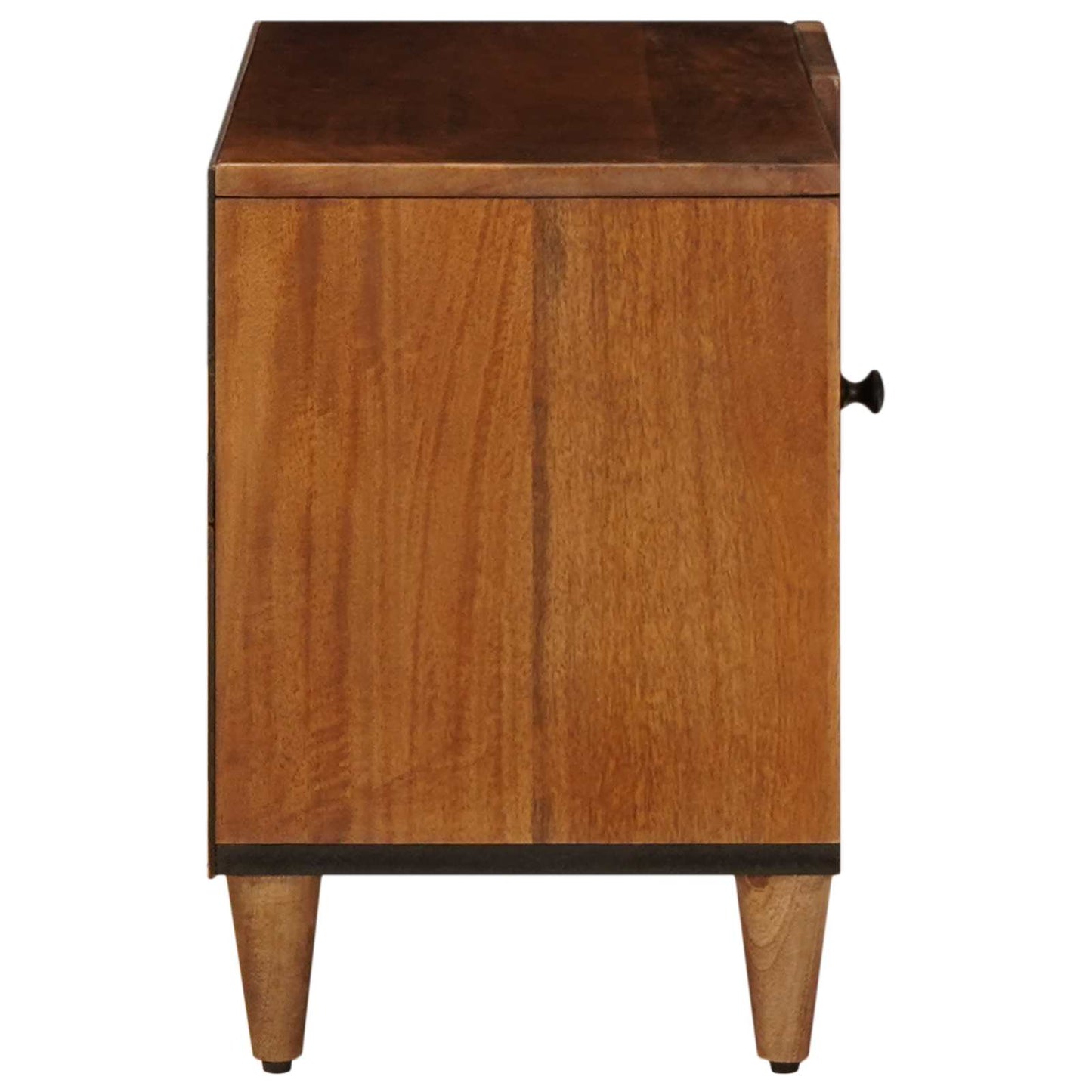 vidaXL Gabinete para TV com armazenamento Nogueira 80 x 33 x 46 cm
