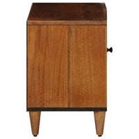 vidaXL Gabinete para TV com armazenamento Nogueira 80 x 33 x 46 cm