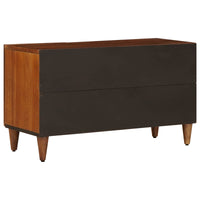 vidaXL Gabinete para TV com armazenamento Nogueira 80 x 33 x 46 cm