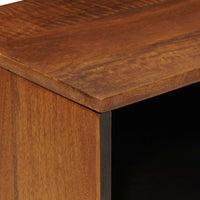 vidaXL Gabinete para TV com armazenamento Nogueira 80 x 33 x 46 cm