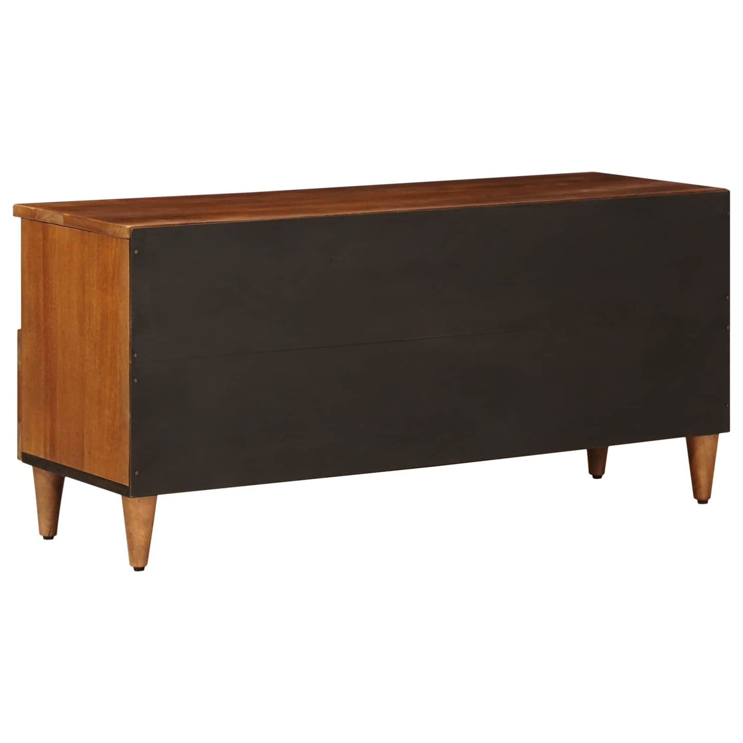 vidaXL Gabinete para TV com gaveta Nogueira 100 x 33 x 46 cm