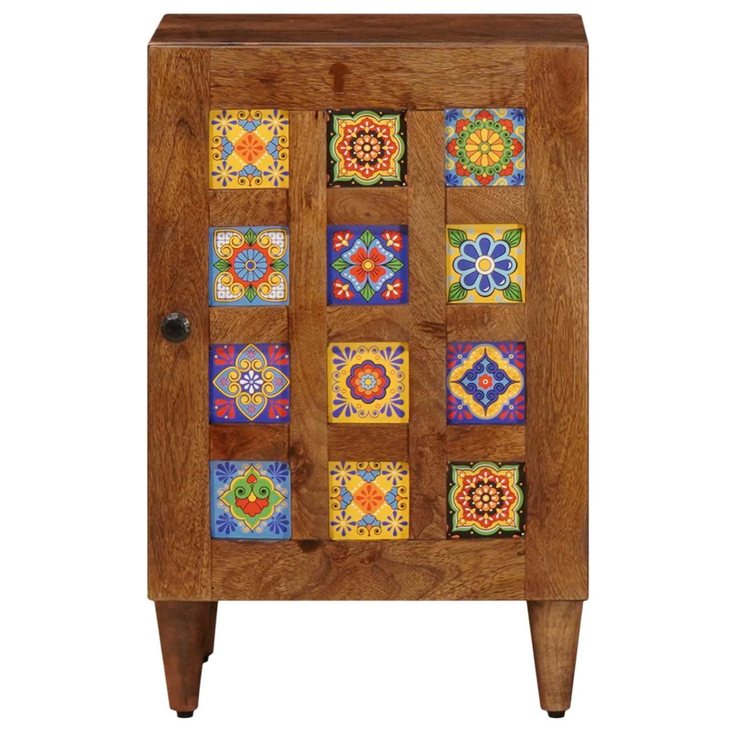 vidaXL Armário de Banheiro com armazenamento Nogueira 38 x 33 x 58 cm