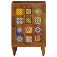 vidaXL Armário de Banheiro com armazenamento Nogueira 38 x 33 x 58 cm