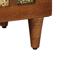 vidaXL Armário de Banheiro com armazenamento Nogueira 38 x 33 x 58 cm