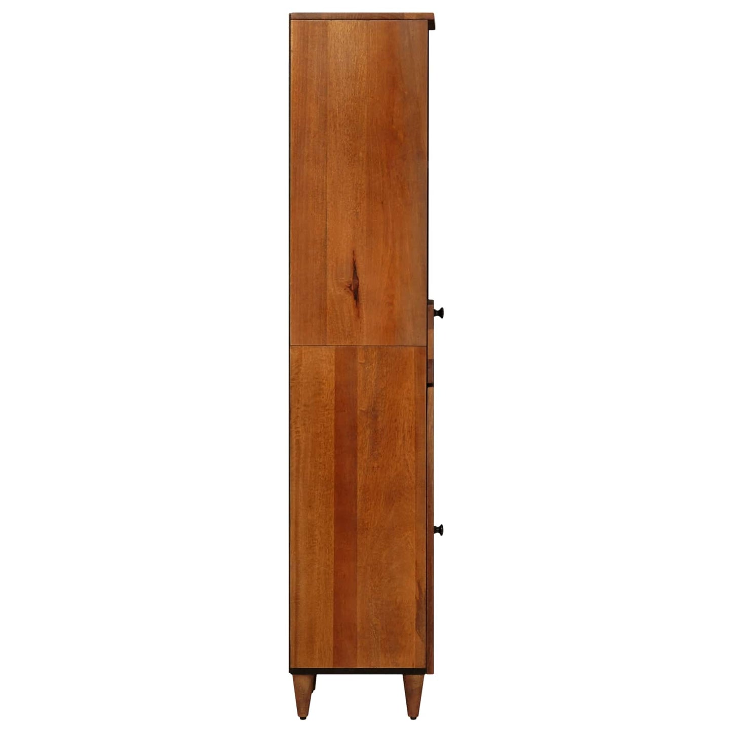 vidaXL Armário de Banheiro com gaveta Nogueira 38 x 33 x 160 cm
