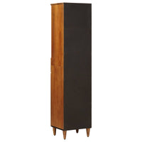 vidaXL Armário de Banheiro com gaveta Nogueira 38 x 33 x 160 cm