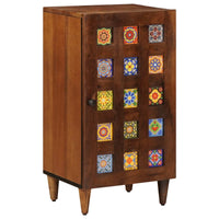 vidaXL Buffet Nogueira 40 x 33 x 75 cm Madeira de manga maciça