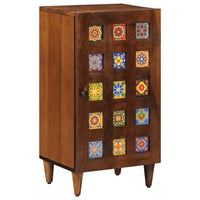 vidaXL Buffet Nogueira 40 x 33 x 75 cm Madeira de manga maciça