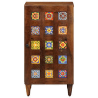 vidaXL Buffet Nogueira 40 x 33 x 75 cm Madeira de manga maciça