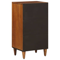 vidaXL Buffet Nogueira 40 x 33 x 75 cm Madeira de manga maciça