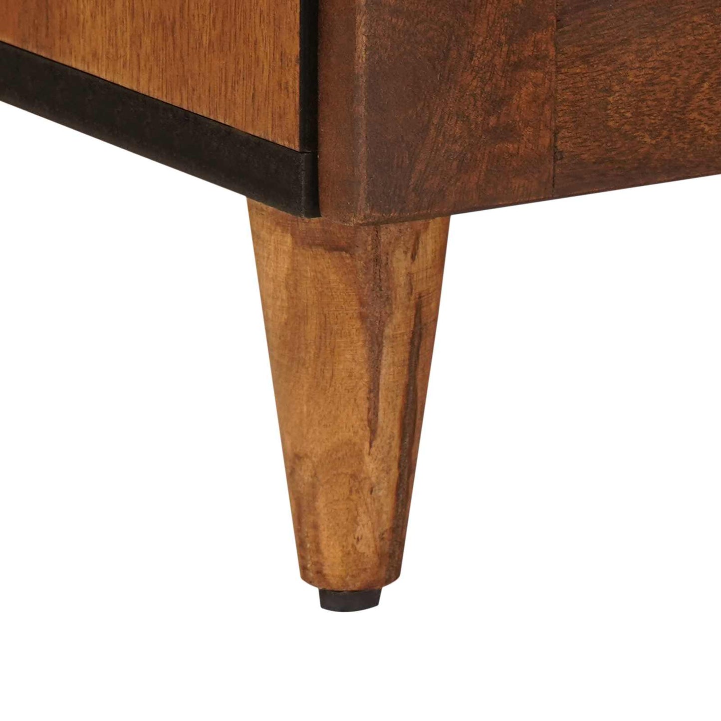 vidaXL Buffet Nogueira 40 x 33 x 75 cm Madeira de manga maciça