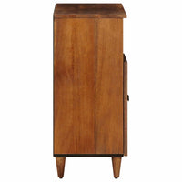 vidaXL Buffet Nogueira 60 x 33 x 75 cm Madeira de manga maciça