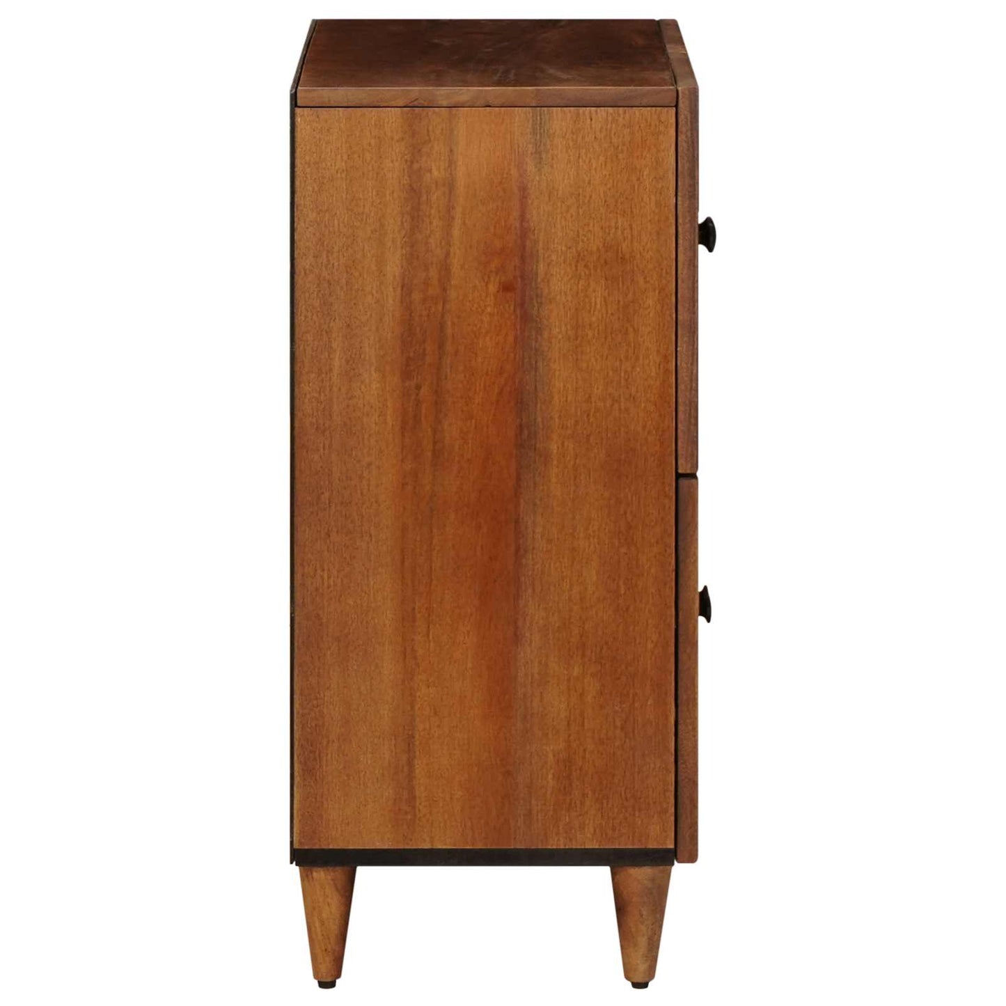 vidaXL Buffet Nogueira 60 x 33 x 75 cm Madeira de manga maciça