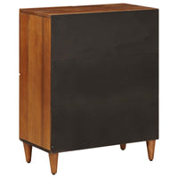 vidaXL Buffet Nogueira 60 x 33 x 75 cm Madeira de manga maciça