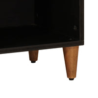 vidaXL Buffet Nogueira 80 x 33 x 75 cm Madeira de manga maciça