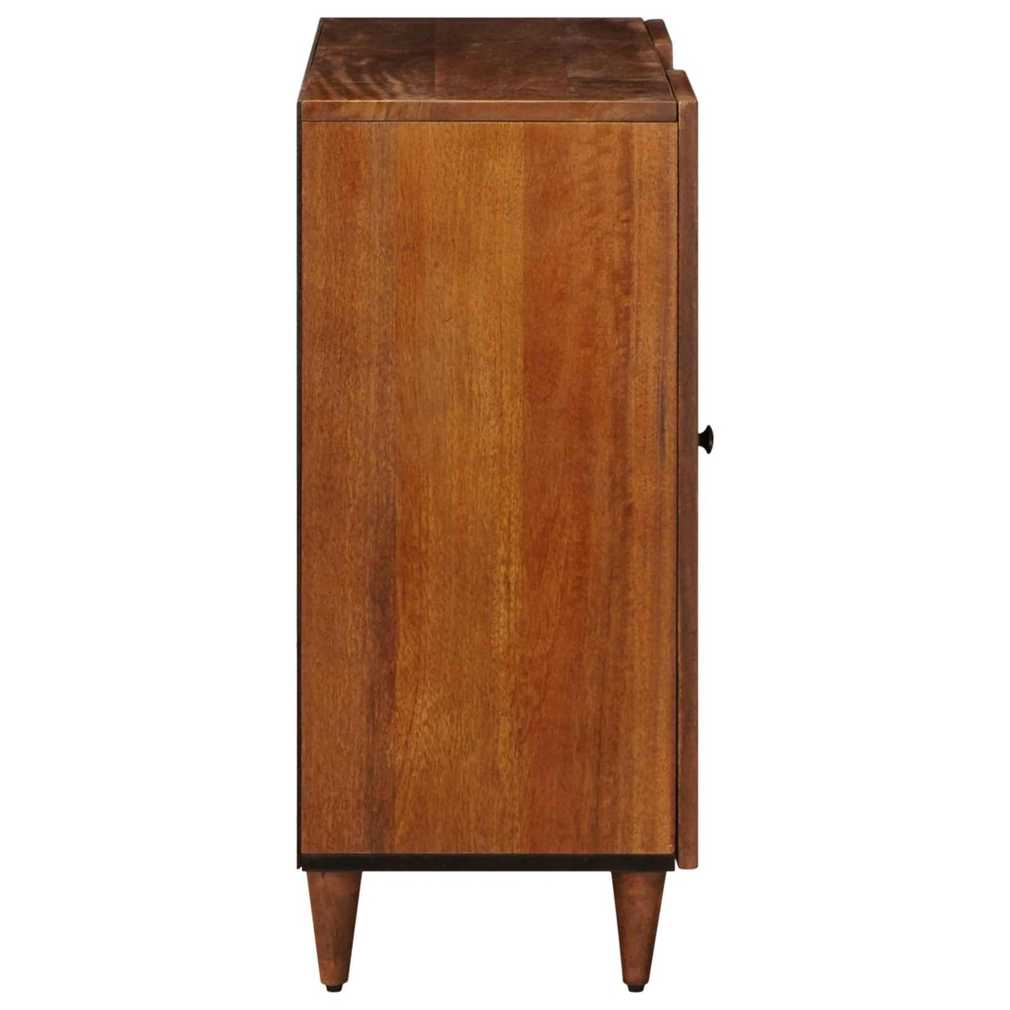 vidaXL Buffet Nogueira 90 x 33,5 x 75 cm Madeira de manga maciça