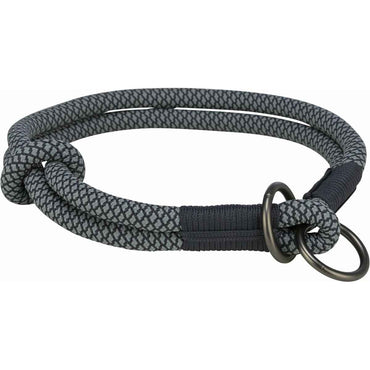 Coleira de Treino para Cães Trixie Soft Rope Preto Cinzento S 35 cm