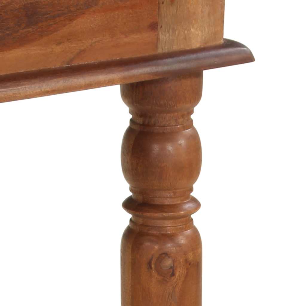 vidaXL Mesa Bar 120x60x107 cm Acácia de madeira maciça