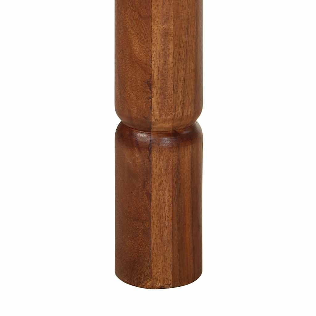 vidaXL Mesa Bar 120x60x107 cm Acácia de madeira maciça