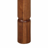 vidaXL Mesa Bar 120x60x107 cm Acácia de madeira maciça