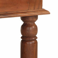 vidaXL Mesa de centro 110x60x40 cm madeira maciça de acácia