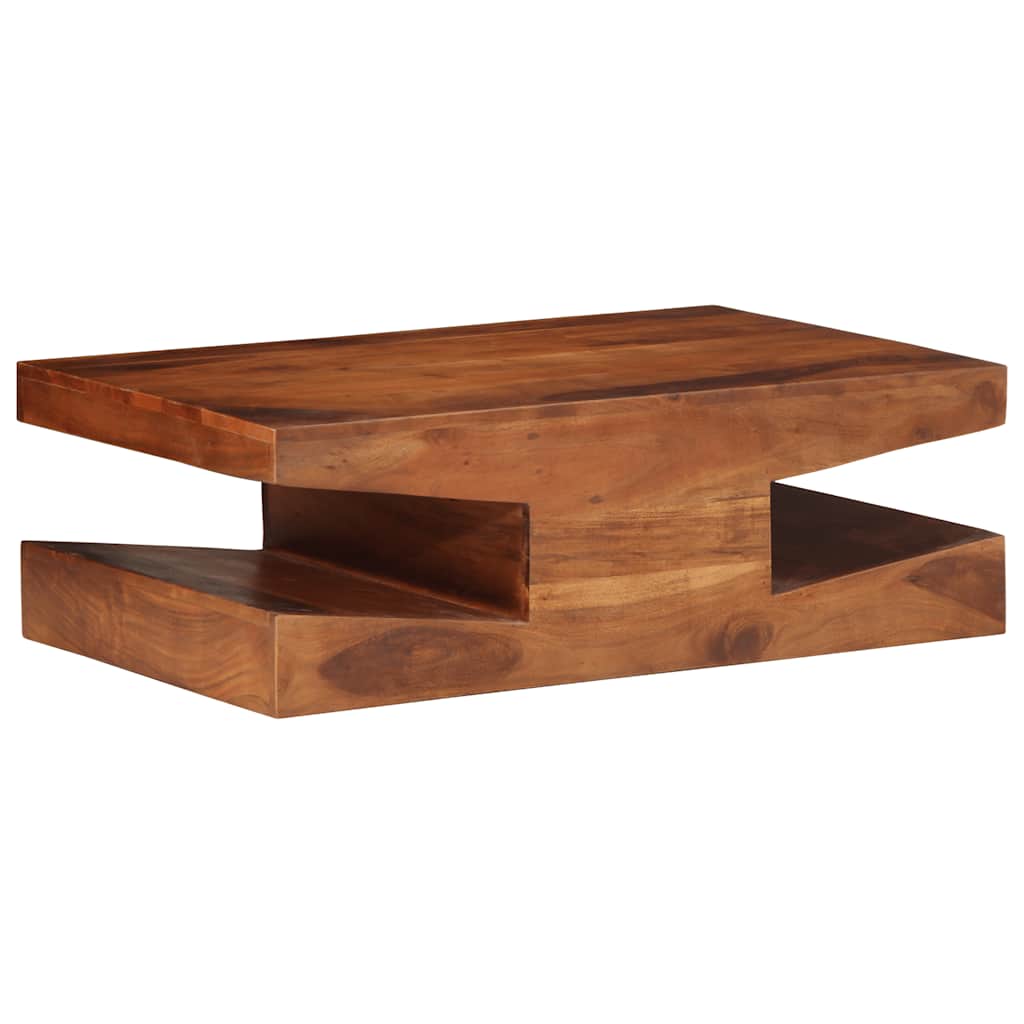 vidaXL Mesa de centro 90x60x30 cm madeira de acácia maciça