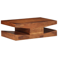 vidaXL Mesa de centro 90x60x30 cm madeira de acácia maciça