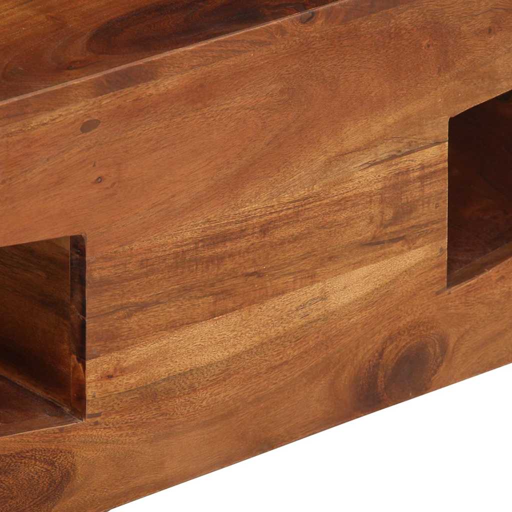 vidaXL Mesa de centro 90x60x30 cm madeira de acácia maciça