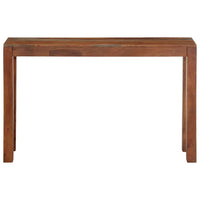 vidaXL Mesa consola 120x30x76 cm madeira maciça de acácia